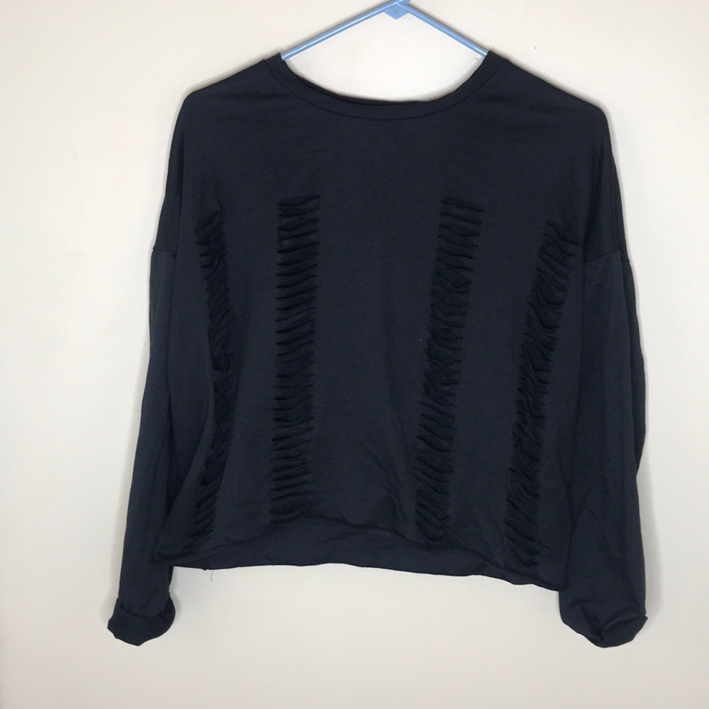 Ripped long sleeve